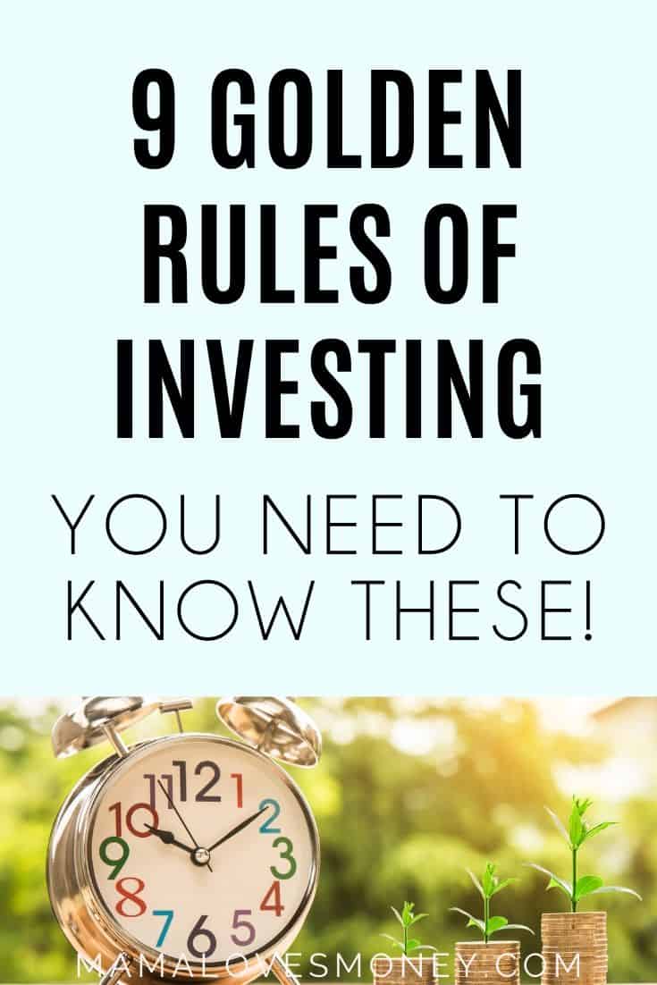 investing rules