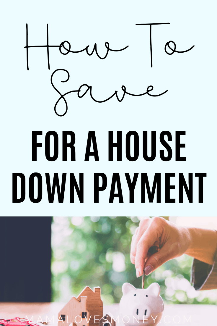 how to save for a house