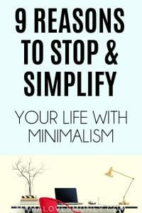 living as a minimalist