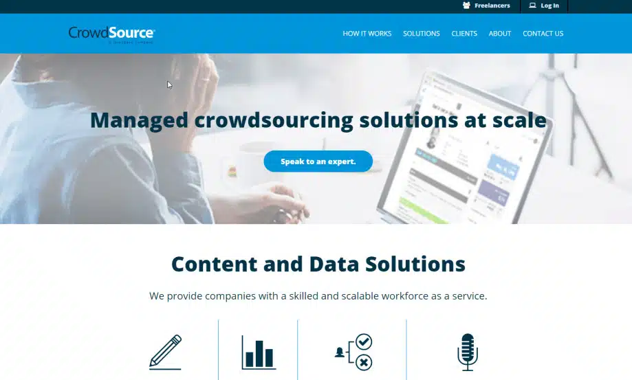 Crowdsource - work at home jobs that pay daily