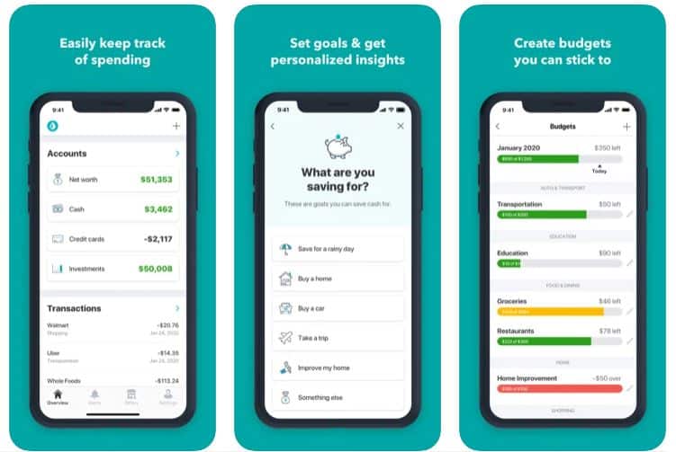 Mint By Intuit Budgeting Apps for Couple