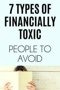financially toxic people
