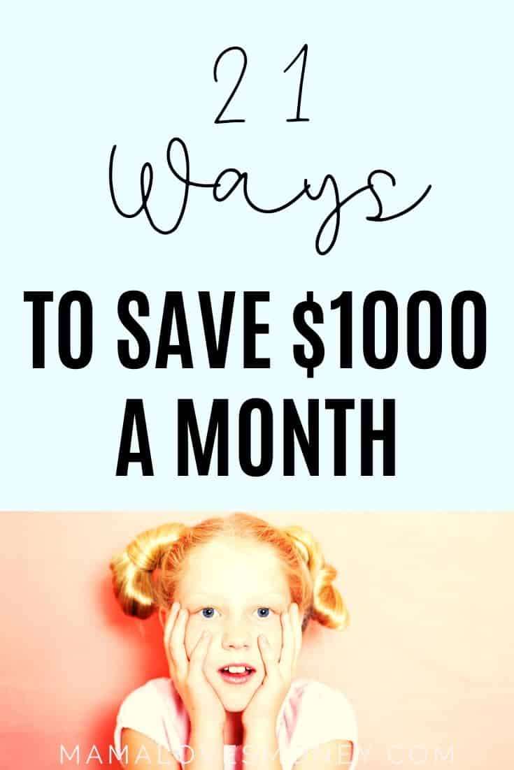 How To Save Up 1000 In A Month