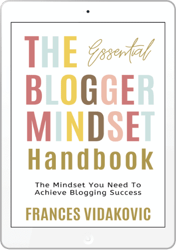 blogger mindset