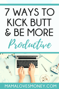 how to be productive 