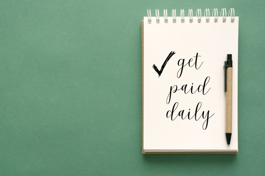 Top 13 Online Work at Home Jobs that Pay Daily [Legit]