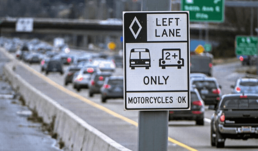 HOV lane